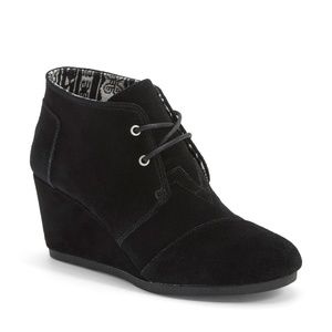 Toms Desert Wedge Booties